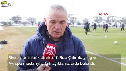 Rıza Çalımbay: Buruk ve üzücü bir lige başlayacağız
