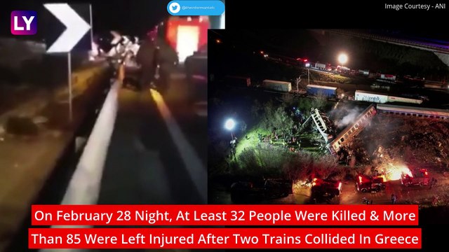Greece Train Collision: At Least 32 Killed, More Than 85 Injured After Two Trains Collided Near Greek City Of Larissa
