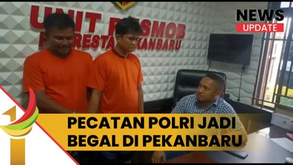 Pecatan Anggota Polri Terlibat Begal di Pekanbaru