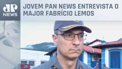 Imagens aéreas mostram que riscos persistem em áreas do litoral norte de SP