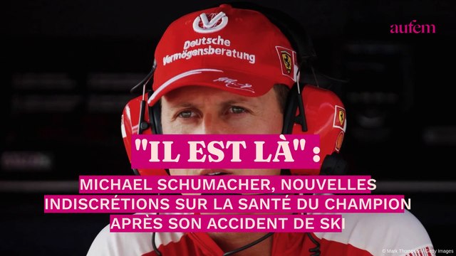 Il est là : Michael Schumacher, nouvelles indiscrétions sur la santé du champion après son accident de ski