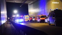 Al menos 36 muertos y 85 heridos tras la colisión de dos trenes en Grecia