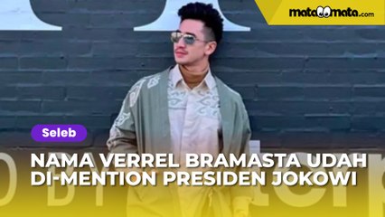 Belum Lama Masuk Politik, Nama Verrel Bramasta Udah di-Mention Presiden Jokowi