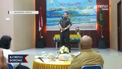 Kejari Jayapura Kembalikan Aset Pemda Sarmi