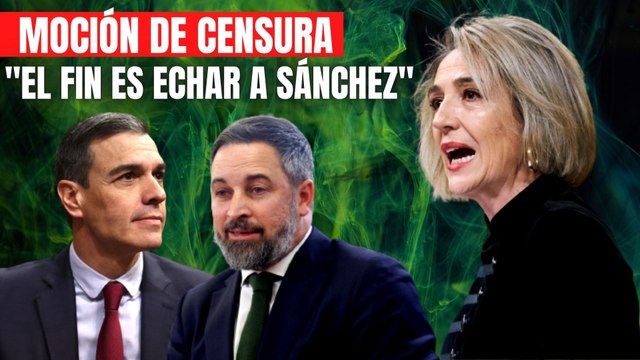 Inés Cañizares (VOX) defiende la moción de censura contra Pedro Sánchez: “El único fin es echarle”