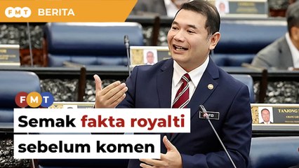 Semak fakta sebelum komen royalti minyak, Rafizi beritahu PN
