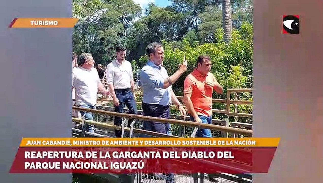 Reapertura de la Garganta del diablo del Parque Nacional Iguazú