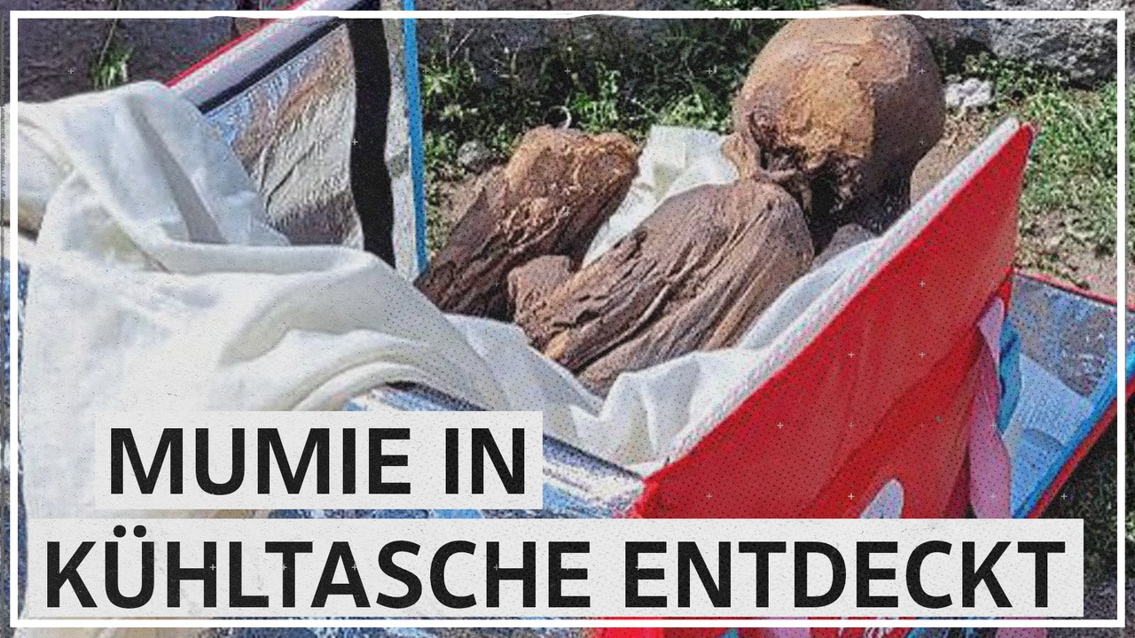 Mumie in Kühltasche entdeckt: „Sie ist wie meine spirituelle Freundin“