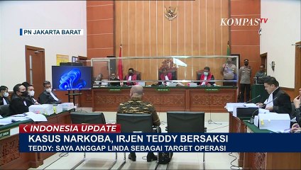 Bersaksi di Persidangan, Teddy Minahasa: Linda Target Operasi Saya