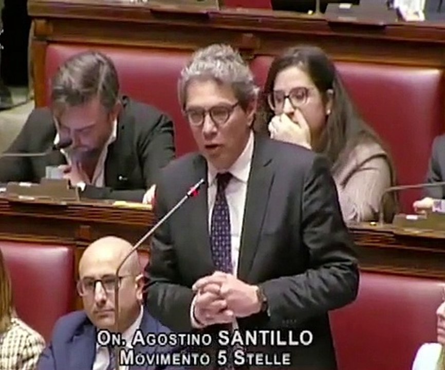 SANTILLO, MOVIMENTO 5 STELLE: "IL DL CREDITI SUL SUPERBONUS É INCOSTITUZIONALE"