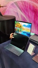 I prototipi di laptop e smartphone con schermi Rollable