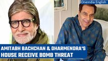 Mumbai: Bomb threats at Amitabh Bachchan and Dharmendra's bungalows; probe on | Oneindia News