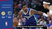 Irving wants to 'scale back' Mavs pressure after Indiana loss