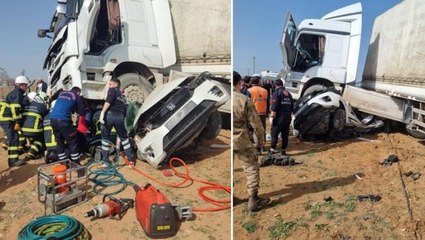 Korkunç kazadan geriye bu fotoğraf kaldı! Ekipler cansız bedenlere ulaşmakta zorlandı