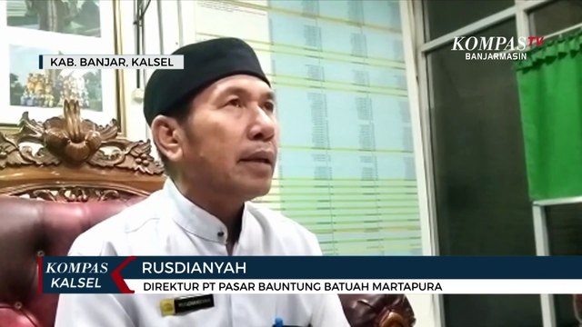 Pasar Taibah Martapura Terbakar, 28 Toko Rusak! Kerugian Ditaksir Puluhan Miliar Rupiah