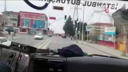 İstanbul'da trafikte kaydedildi! O sürücüye para cezası kesildi