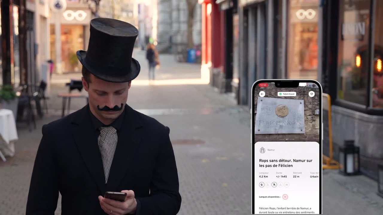 Une vidéo humoristique pour découvrir le Musée (extra-mu)Rops, pendant les travaux