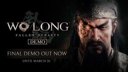 Wo Long Fallen Dynasty Launch Trailer PS