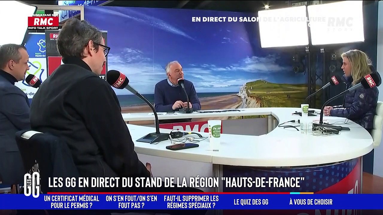 La folle immersion de Sarah Saldmann (Les Grandes Gueules) au Salon de l'Agriculture le mercredi 1er mars 2023 sur RMC Story
