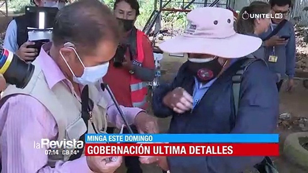 Cochabamba: Gobernación y alcaldías se reúnen estén miércoles para ultimas detalle para la minga
