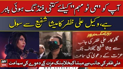 Ali Zafar's lawyer questions Meesha Shafi regarding "Me Too campaign"