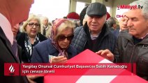 Yargıtay Onursal Cumhuriyet Başsavcısı Kanadoğlu için cenaze töreni