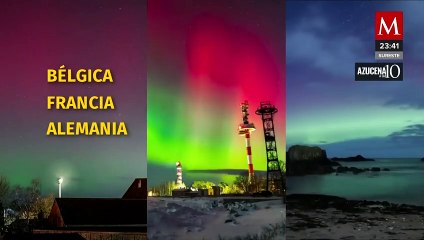 El cielo de Europa se pinta con auroras boreales