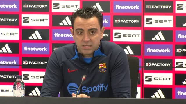 Xavi Hernández: Estamos en una situación idónea para conseguir los títulos