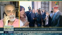 Agenda Abierta 01-03: Presidente de Argentina inicia sesiones del Congreso