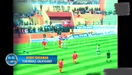 Fenerbahçe 5-2 Galatasaray 22.04.1992 - 1991-1992 Turkish 1st League Matchday 21 (Fenerbahçe's Goals) (Ver. 2)