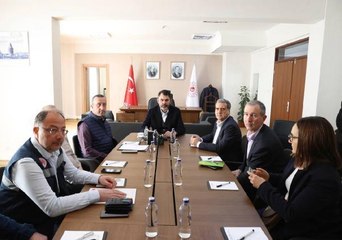 Bakan Kurum, Dünya Bankası ve AB Türkiye Delegasyonu heyetlerini kabul etti