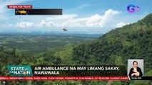 Air ambulance na may limang sakay, nawawala | SONA