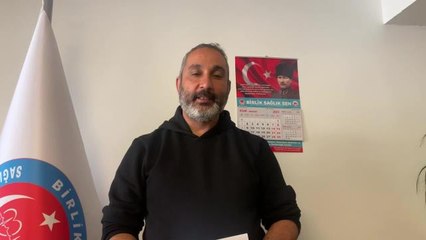Yıkılan Hastane Enkazında Eşini Kaybeden Birlik Sağlık Sen Hatay Temsilcisi Abdullah Gül: "10 Yıl Önce Uyardık, Hastaneyi Yine de Oraya Yaptılar"