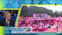 Marcha en defensa del INE y la relación entre Calderón y García Luna: Senadores hablan del tema