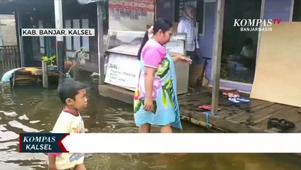 31 Desa Terdampak Banjir di Kabupaten Banjar