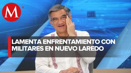 Américo Villarreal califica de 'lamentable' lo ocurrido en Nuevo Laredo