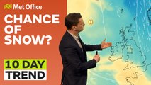 10 Day Trend 01/03/2023 – Increased chance of snow next week  - Met Office Weather Forecast