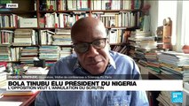 Nigeria : Bola Tinubu, du parti au pouvoir, élu président du pays le plus peuplé d'Afrique