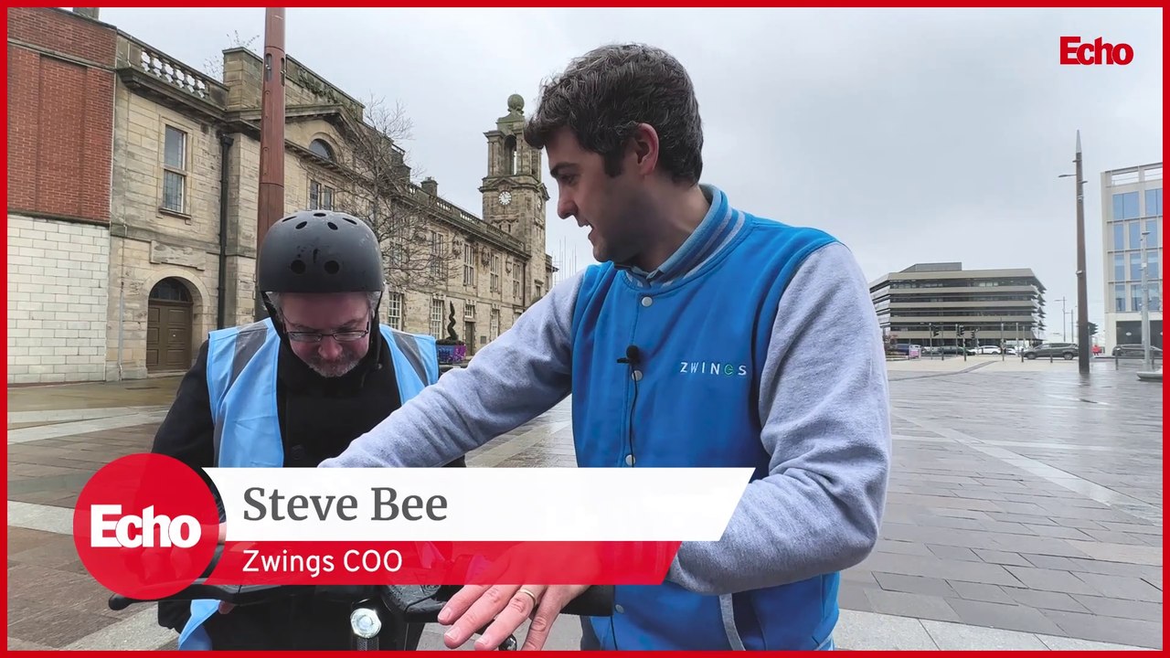 Our reporter takes his first ride on one of Sunderland's new Zwings e-scooters