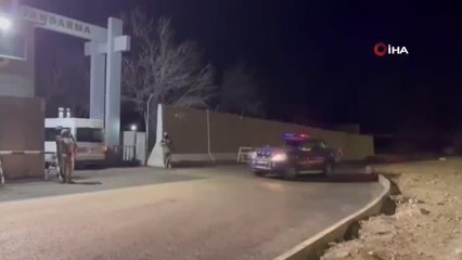 Şehre kaçak girmeye çalışan Afgan göçmenler termal kamera ile yakalandı