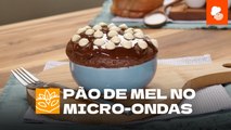 Pão de Mel no Micro-ondas