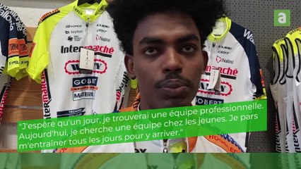 Tournai :demandeur d'asile, Aman veut devenir cycliste professionnel
