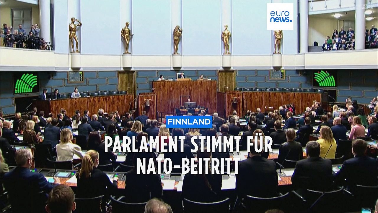 Helsinki: Finnlands Parlament ist für NATO-Beitritt