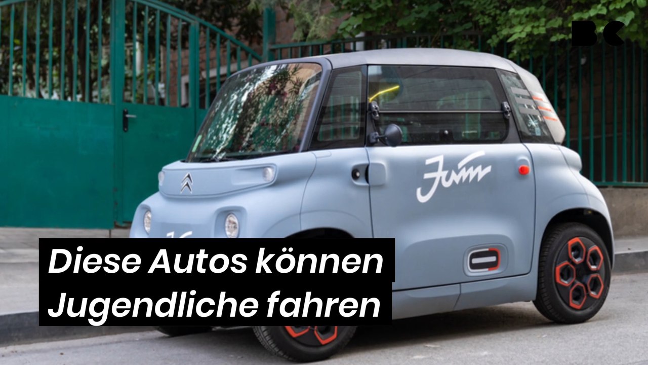 Diese Autos darf man schon ab 15 Jahren fahren