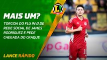Torcida do Fluminense invade rede social de James Rodríguez - LANCE! Rápido