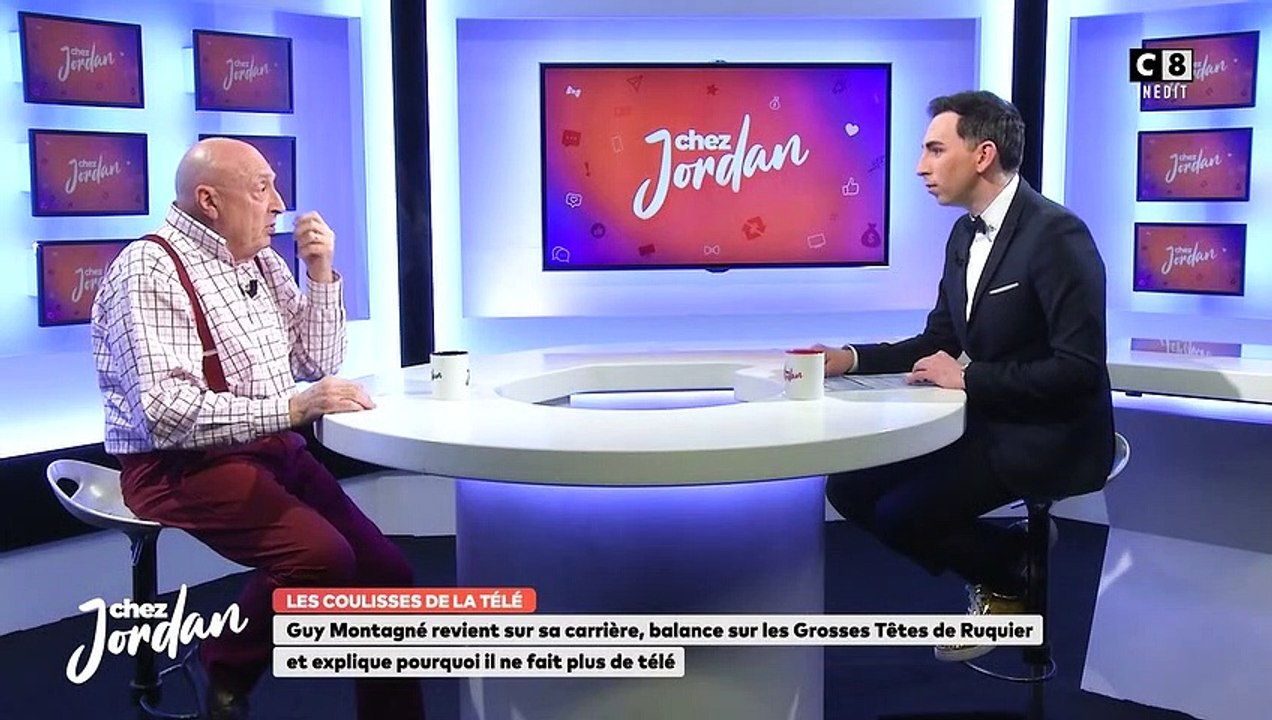 Guy Montagné balance sur Laurent Ruquier dans Chez Jordan le lundi 27 février 2023 sur C8