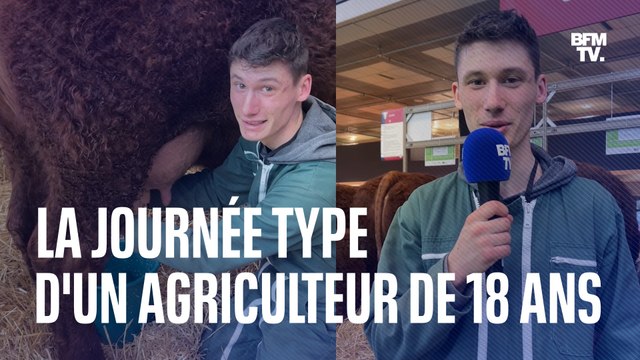 De la traite des vaches à l'entretien des prairies, à quoi ressemble la journée d’un agriculteur de 18 ans?
