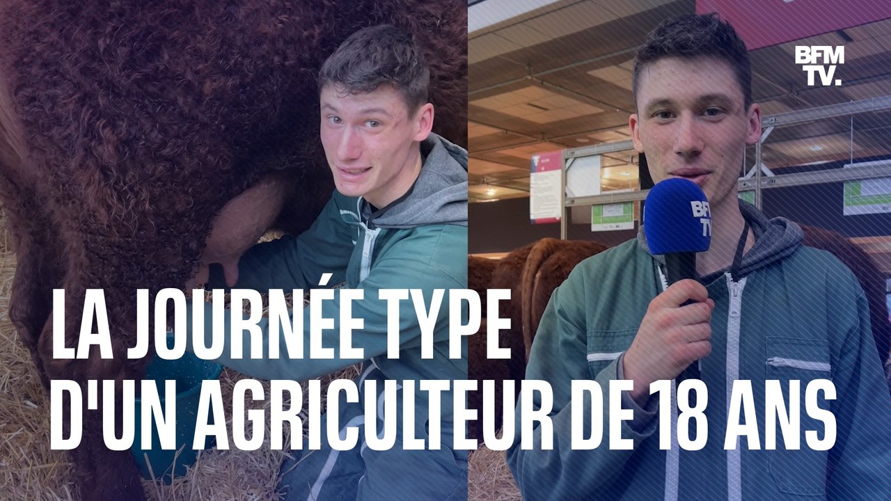 De la traite des vaches à l'entretien des prairies, à quoi ressemble la journée d’un agriculteur de 18 ans?