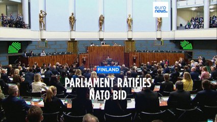 Finland's Parliament gives final approval for NATO bid
