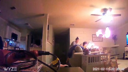 Man Accident Lights Butane Torch While Filling It
